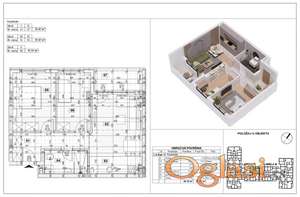 Trosoban stan! Telep! Sa pdv-om!
